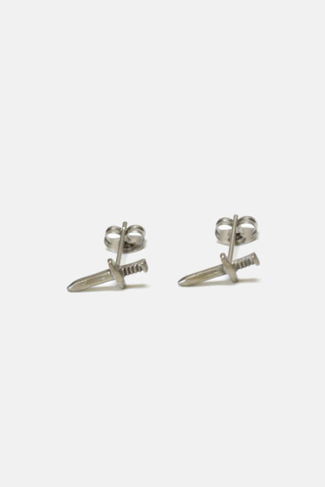 Dagger Steel Earring