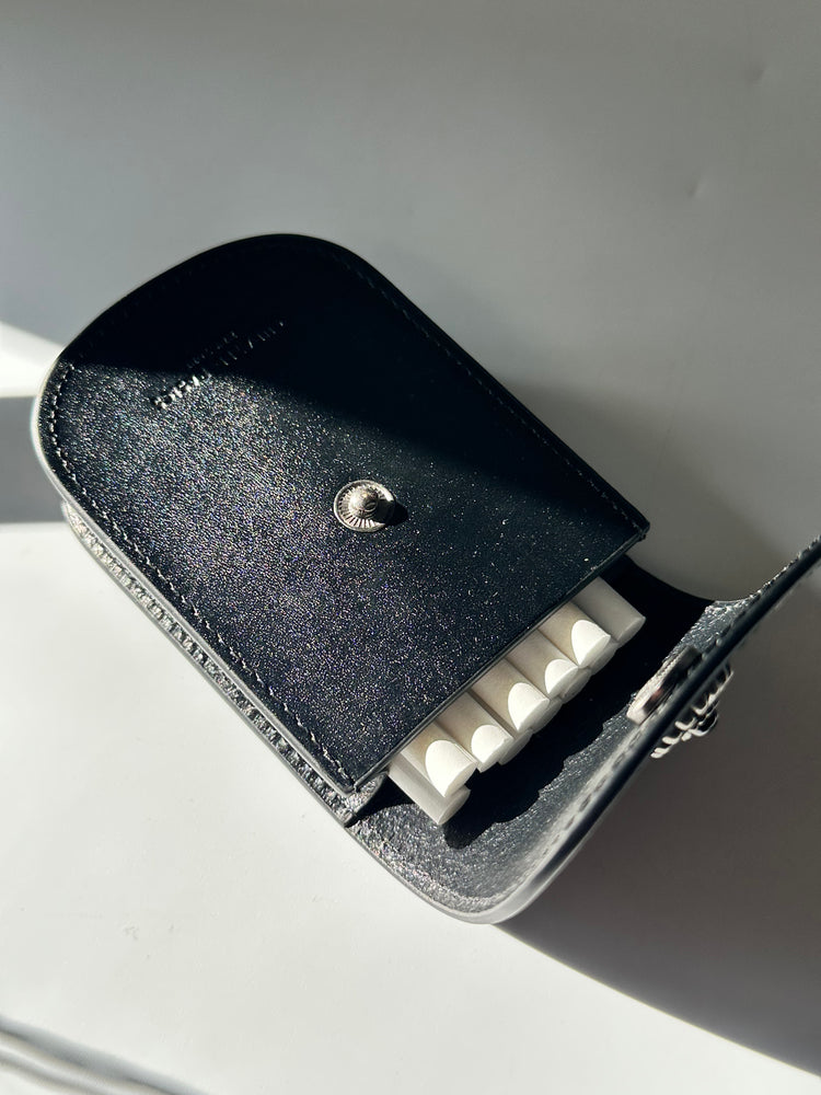 Black Leather Joint Case