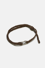 Braided Waxed Rope Bracelet