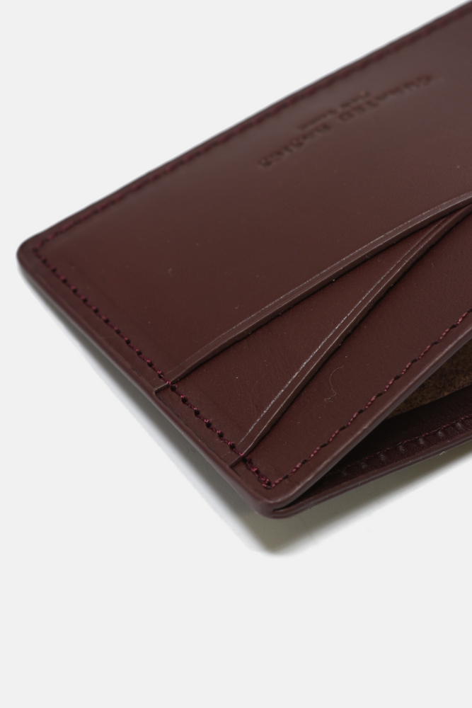 Burgundy Leather Cardholder