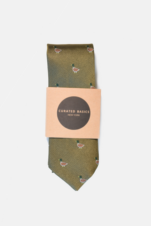 Mallard Duck Tie