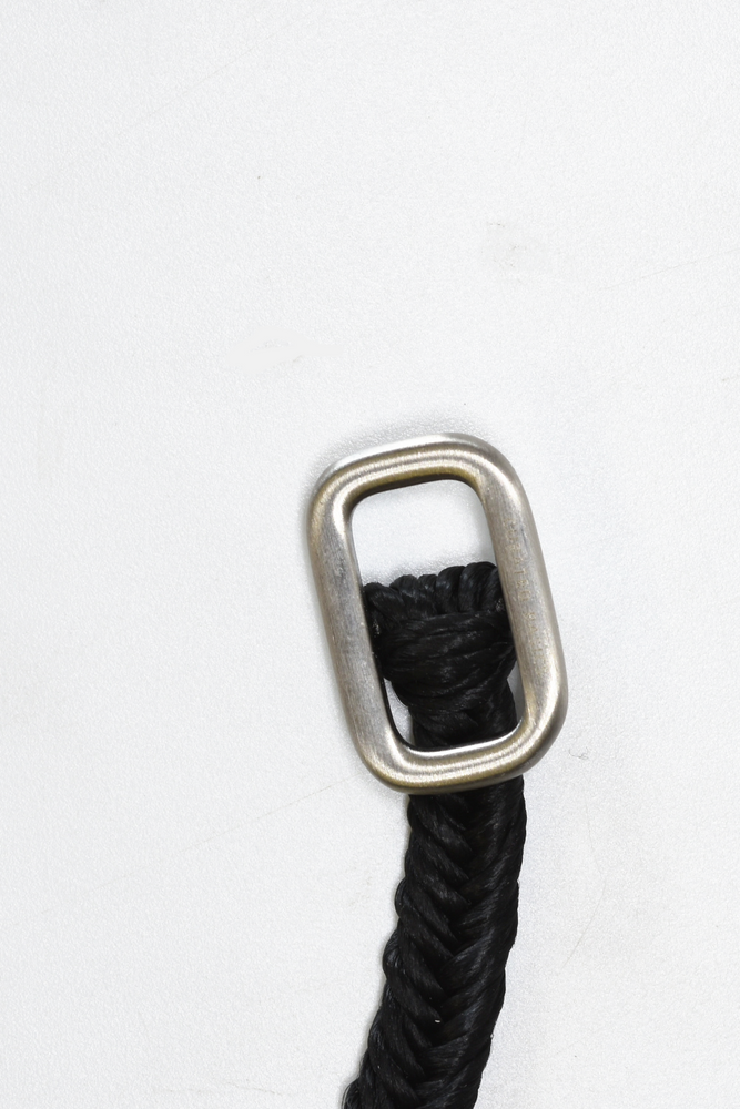 Waxed Cotton Mini Belt Bracelet