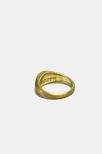 Brass Zirconic Pinky Ring