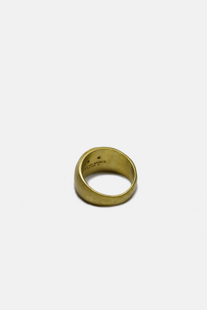 Smiley Brass Ring