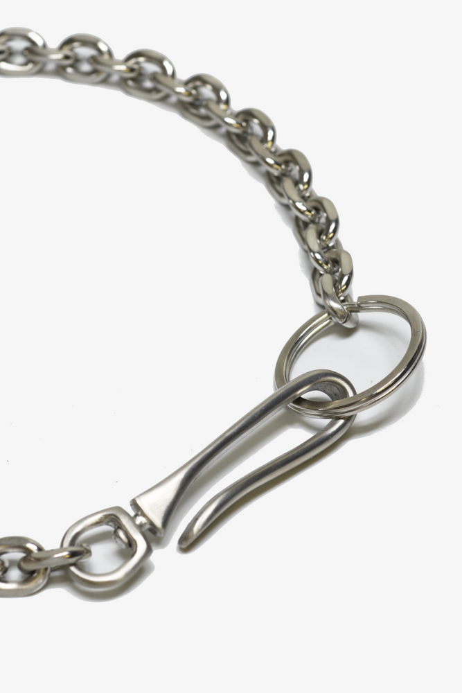 10mm Steel Hook Keychain // Necklace Chain // Wallet Chain
