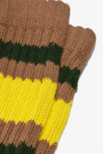 Coarse Ribbed Old School Crew Socks