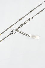2mm Stamped Steel Chain Necklace
