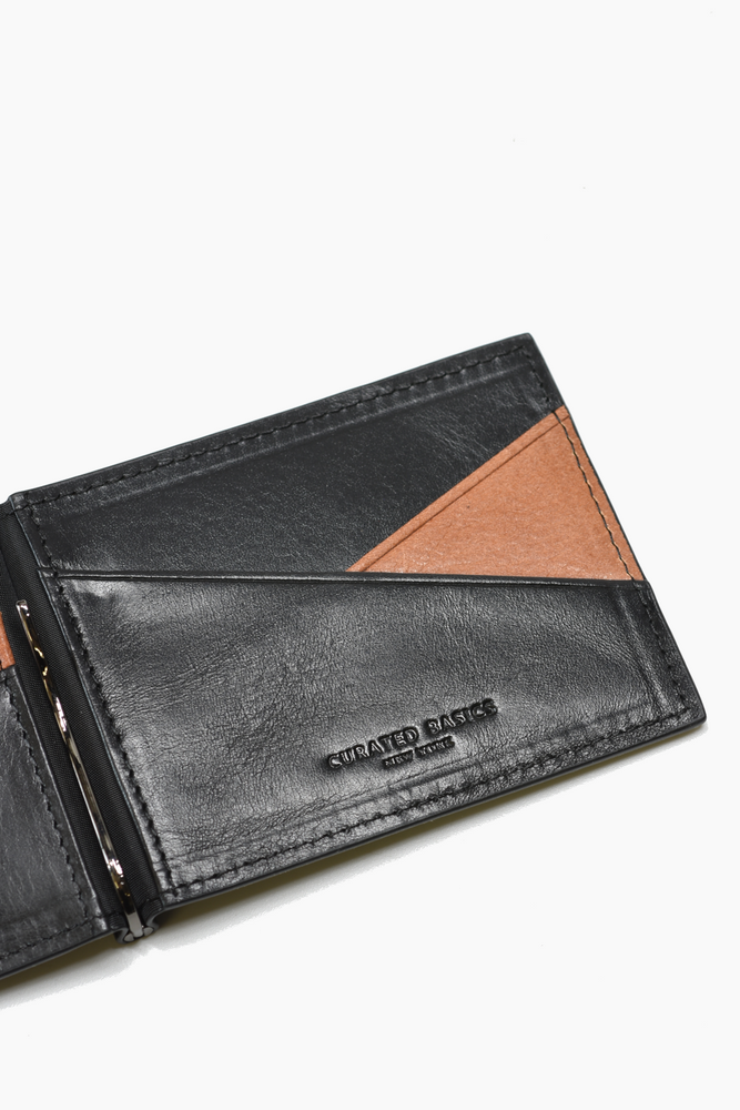 Wide Leather Money Clip Wallet 2.0