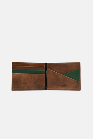 Wide Leather Money Clip Wallet 2.0