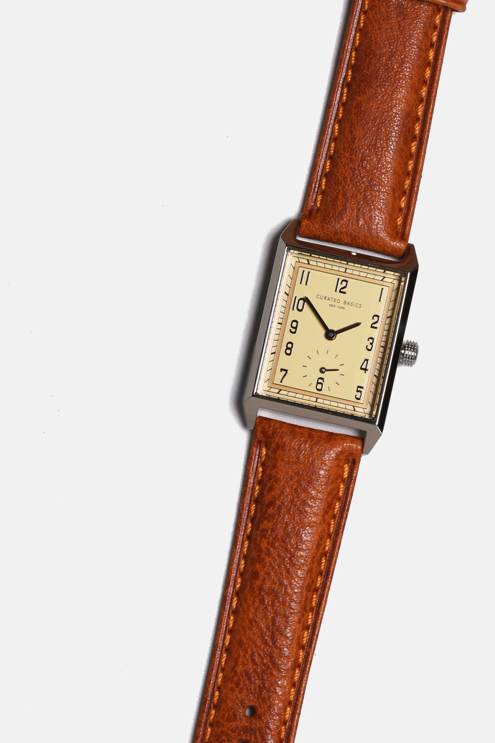 Spoo-Design  20mm - Rectangular Women's Watch with Mesh Strap in